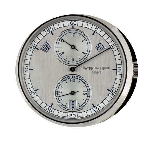 Patek Philippe 18k W/G Silver Dial Annua...
