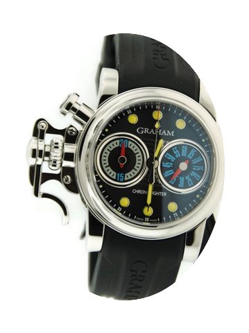 Graham Chronofighter RAC Stainless Steel...