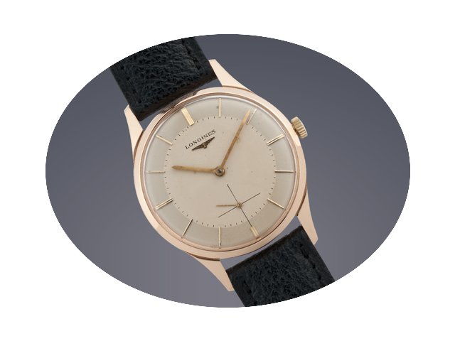 Longines Olympia 18ct yellow gold manual...