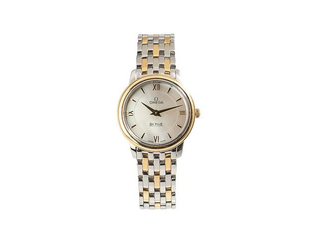 Omega Ladies De Ville Steel and Gold MOP...
