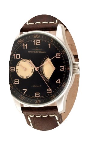 Zeno-Watch Basel X-Large Retro Day-Date ...