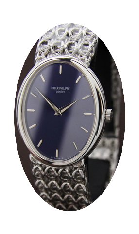 Patek Philippe Ellipse 18k White Gold Sp...