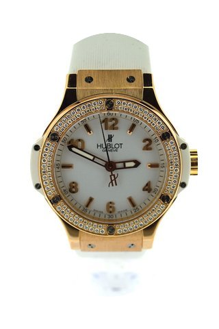 Hublot Big Bang 38mm pink gold diamonds...
