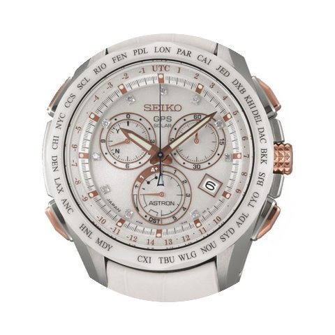 Seiko Astron GPS Solar Chronograph SSE02...
