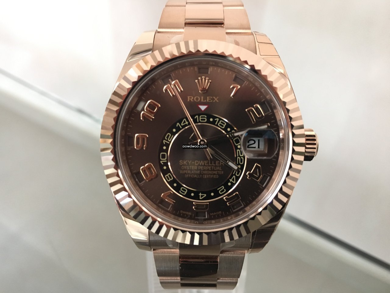 Rolex SKY-DWELLER CHOCO   EU   NEW   BTC...