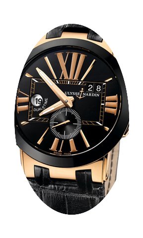 Ulysse Nardin Executive Dual Time Black ...