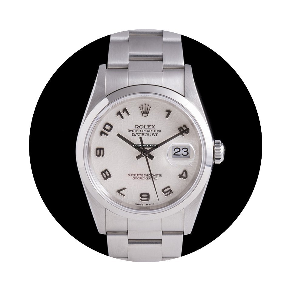 Rolex Datejust Ref. 16200 (RO2370)...