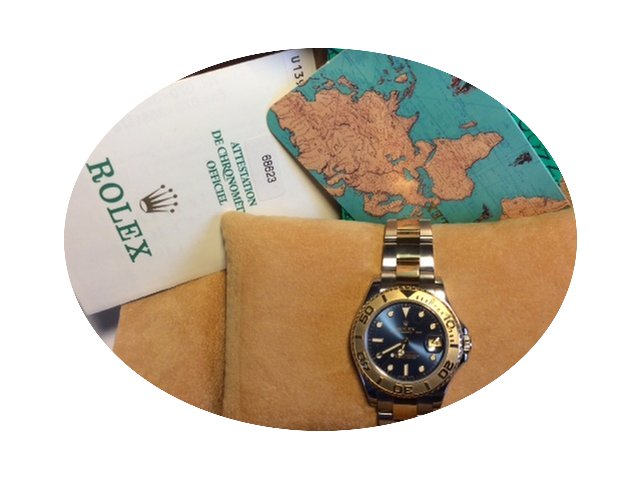 Rolex Yachtmaster Steel gold Midsize Roy...