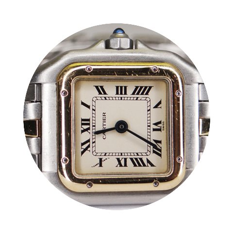 Cartier Panthere Damenuhr Stahl/Gold Ref...