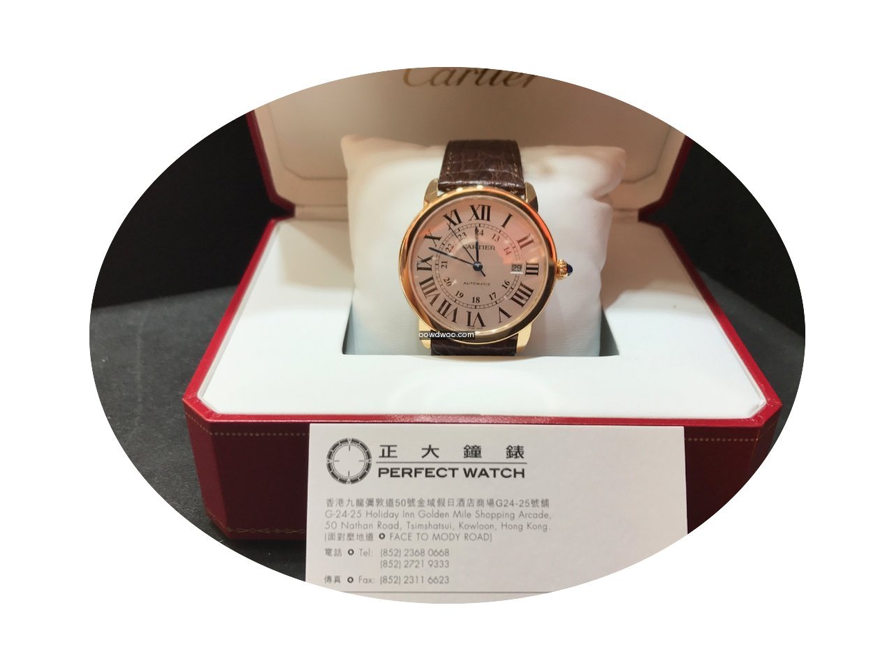 Cartier W6701009 Ronde Solo Automatic 42...