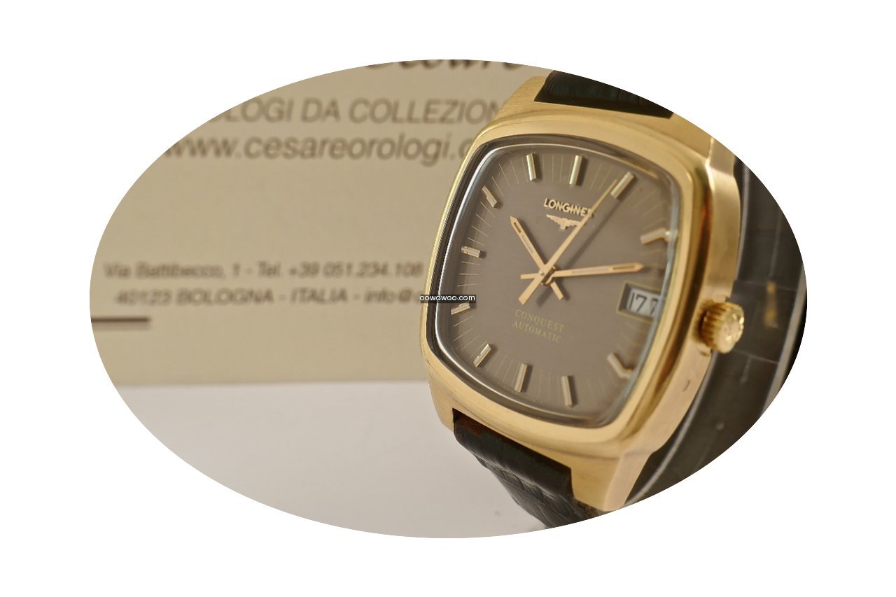 Longines Vintage Oro Giallo/Gold Conques...