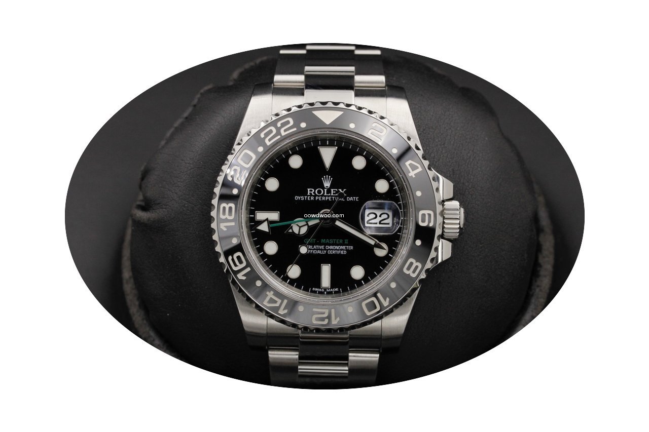 Rolex Gmt Master Ii 116710 Stainless Ste...