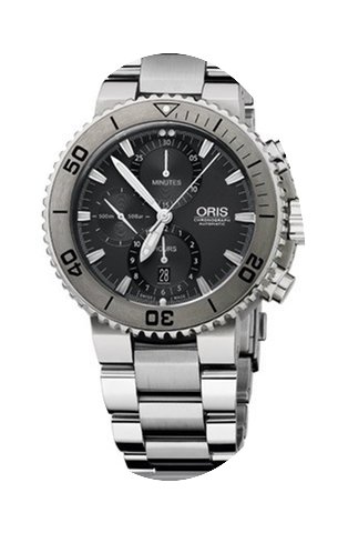 Oris Aquis Titan Chronograph Farbe Grau...