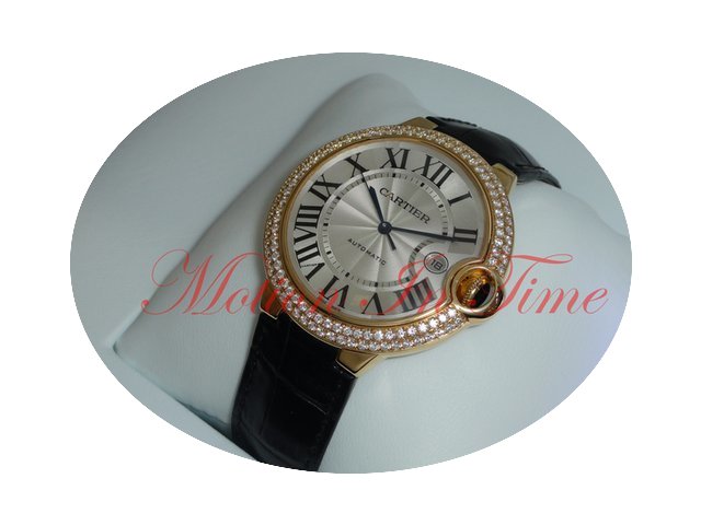 Cartier Ballon Bleu 42mm Yellow Gold On ...