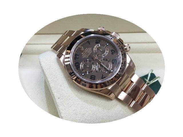 Rolex Daytona 116505 Chocolate Brown Dia...
