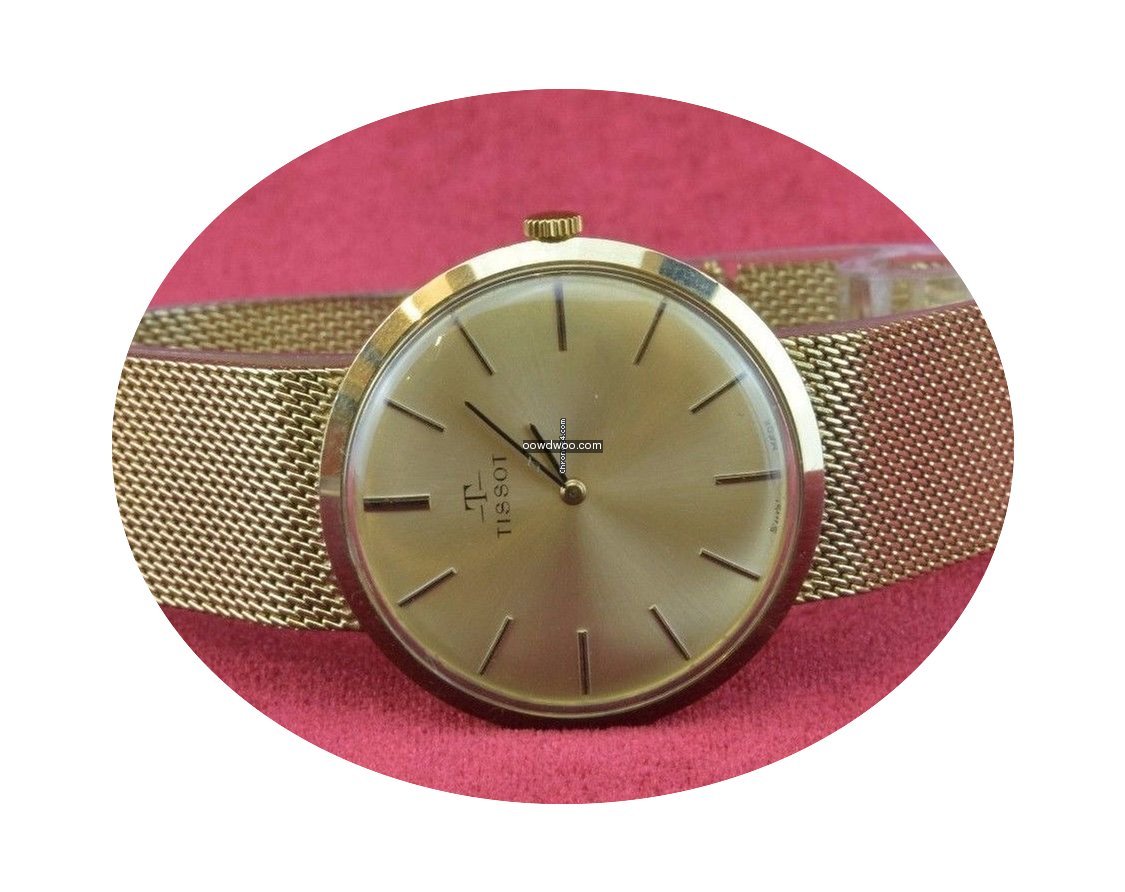 Tissot Le Locle Milanaise Gold 14k...