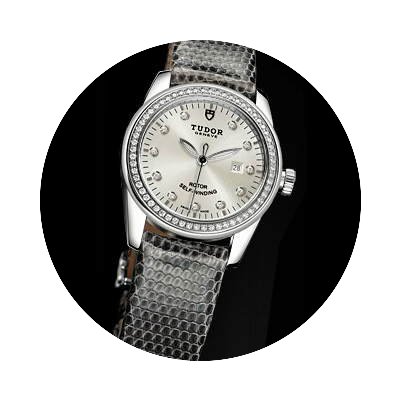 Tudor Glamour Date 31 Mm Diamonds Bezel...