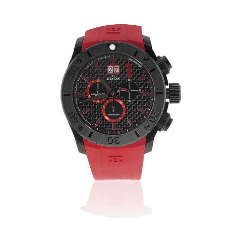 Edox Class-1 Chronoffshore Big Date Pink...