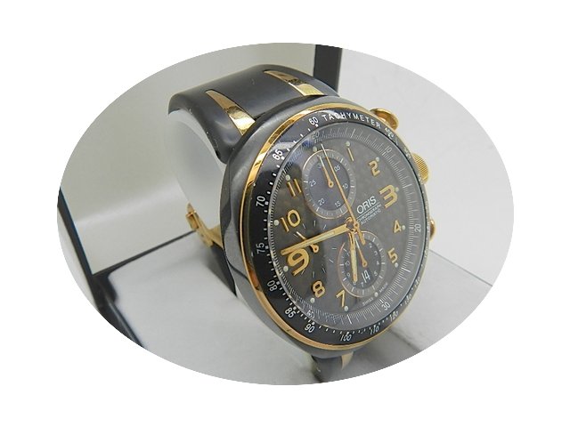 Oris TT3 Chronograph Titanium PVD CASE...