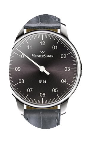 Meistersinger N 01 43mm Anthracite Dial ...
