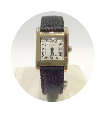 Cartier mini tank...