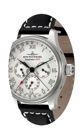 Zeno-Watch Basel NC Retro GMT Full Calen...