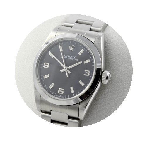 Rolex Oyster Perpetual Medium Damenuhr P...