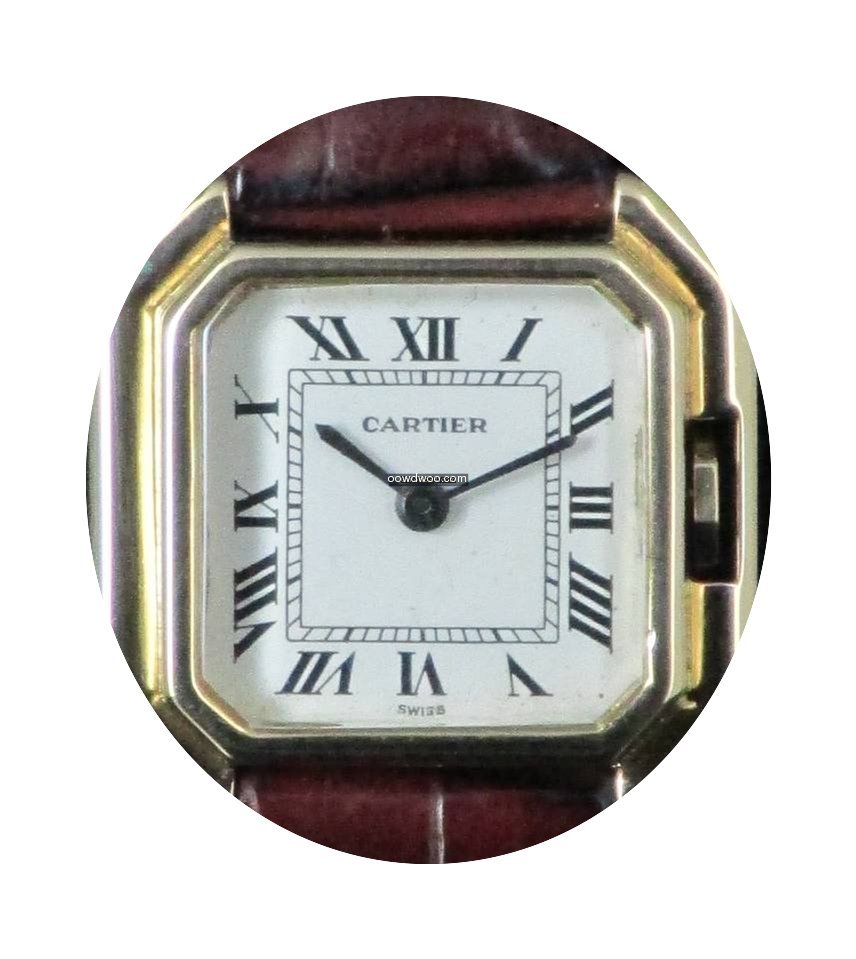Cartier Lady Vintage 21605 Gold 18 KT Ma...