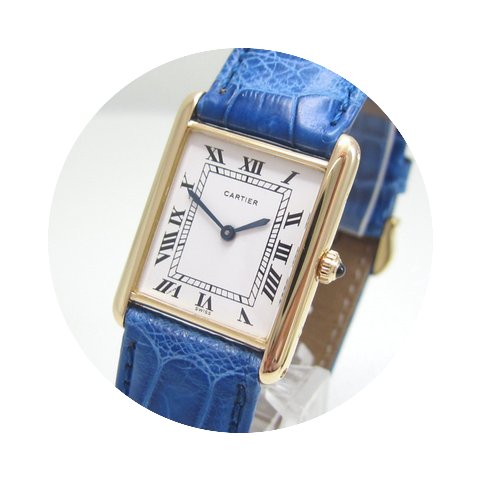 Cartier Tank GM 18/750 Gold Revisioniert...