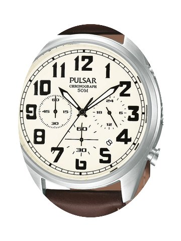 Pulsar PT3337X1 Herrenuhr Chronograph si...