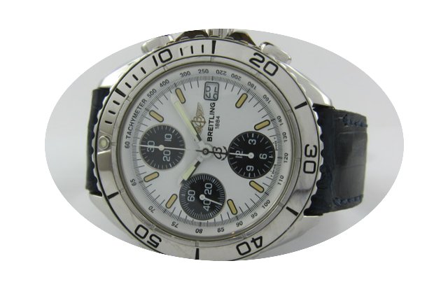 Breitling shark chronograph...