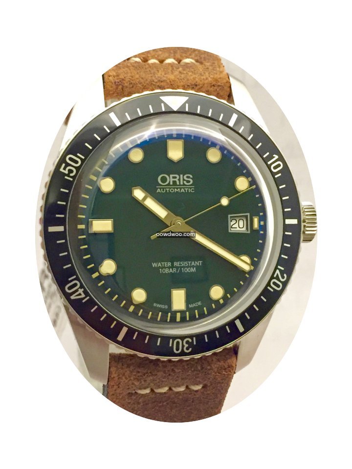 Oris Divers Sixty Five Green New 3 Years...