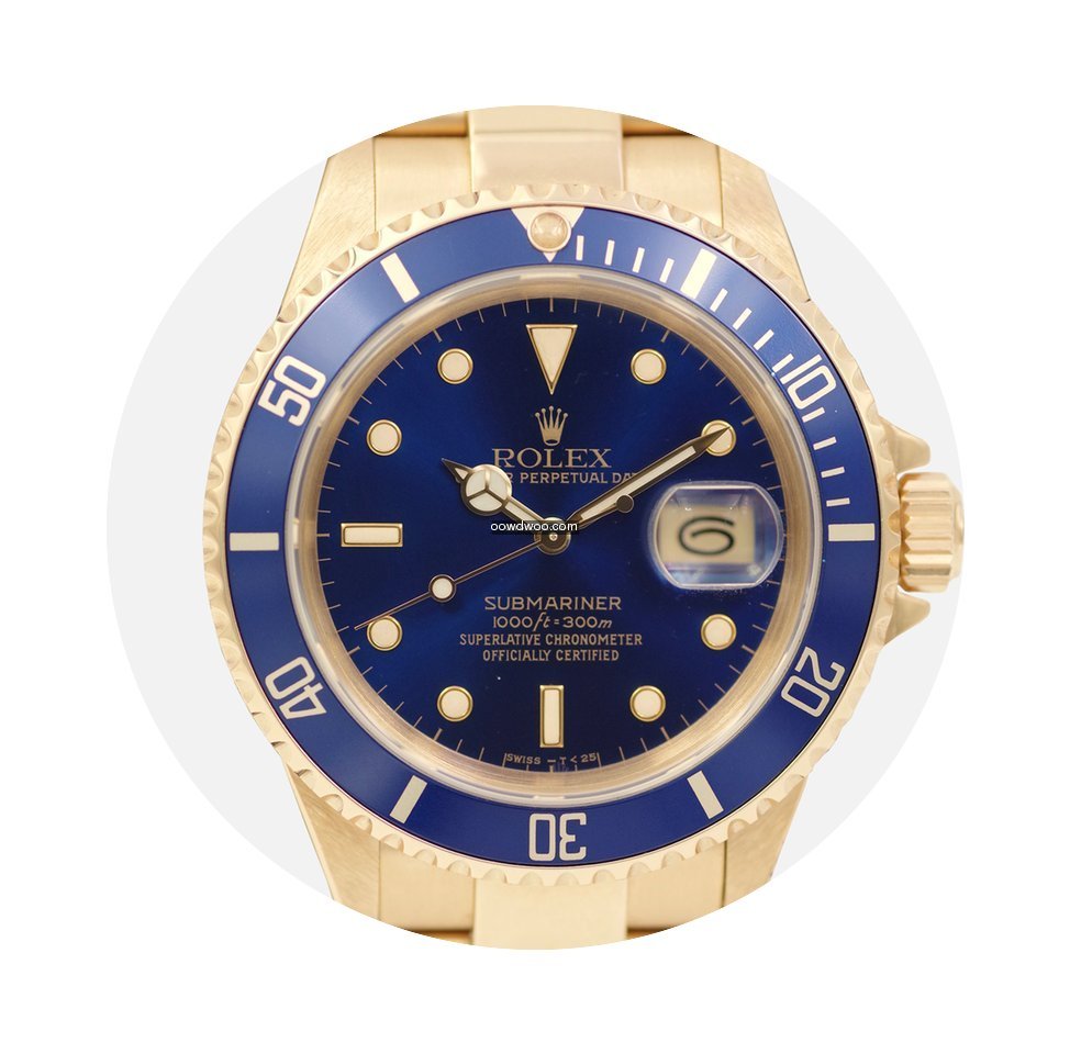 Rolex Submariner 16618 serial R...