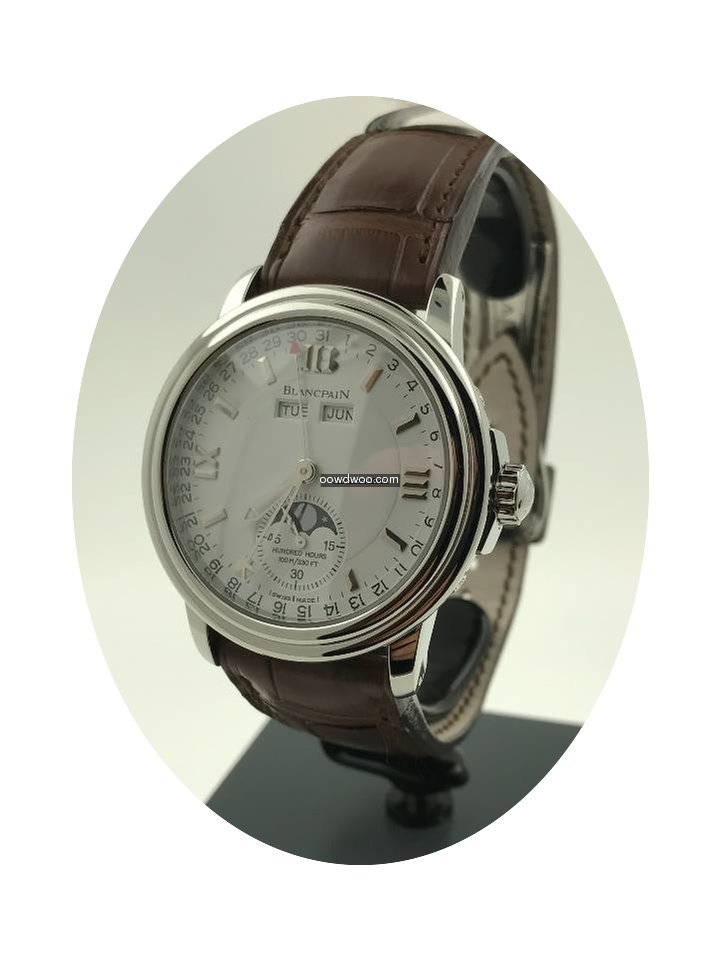 Blancpain Leman Moon phase Complete Cale...