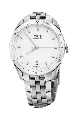 Oris Artix GT Date, Ceramic Top Ring, Wh...