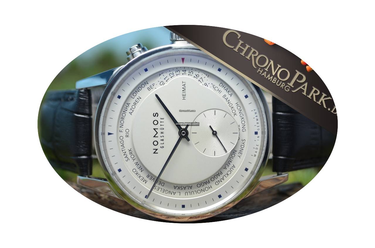 Nomos Glashütte Zürich World Timer, So...