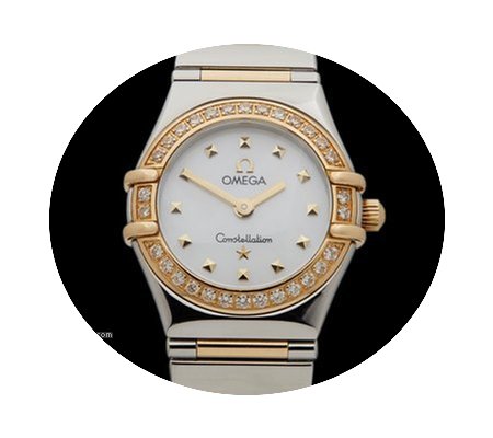 Omega Constellation Diamonds Stainless S...