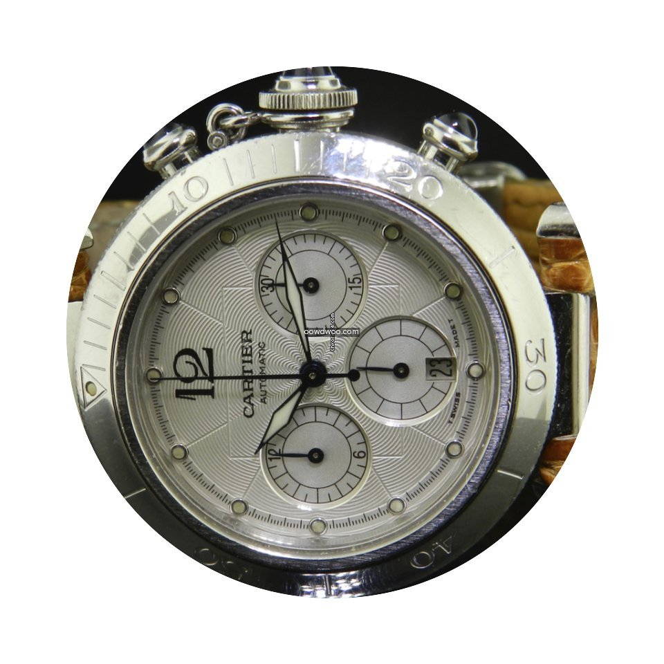 Cartier Pasha' Automatico Chrono...