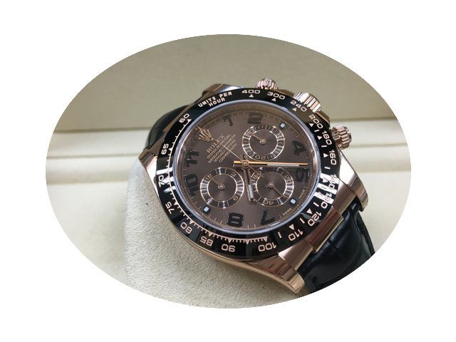 Rolex Daytona 116515LN Chocolate Brown D...
