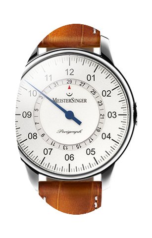 Meistersinger Perigraph - 43mm - Silver ...