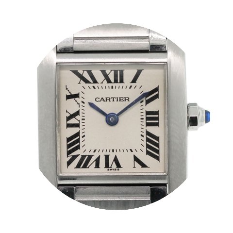Cartier Tank Francaise W51008Q3 Stainles...