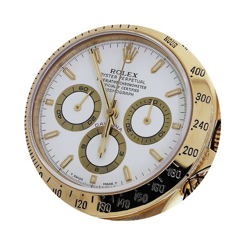 Rolex Ladies Rolex Daytona 18k Yellow Go...
