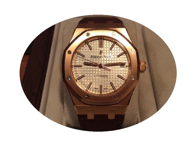 Audemars Piguet Royal Oak Lady 18K Rose ...