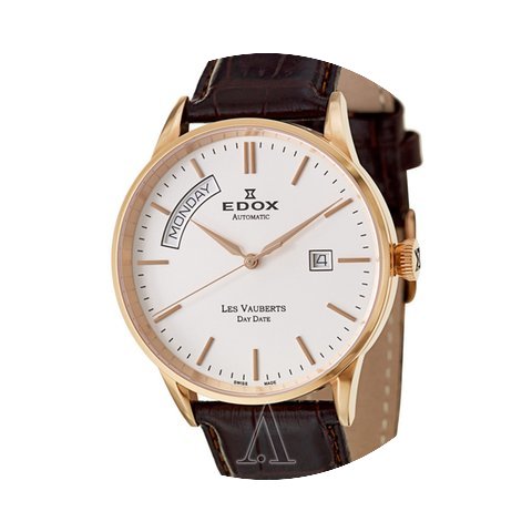 Edox Men's Les Vauberts Day Date Automat...