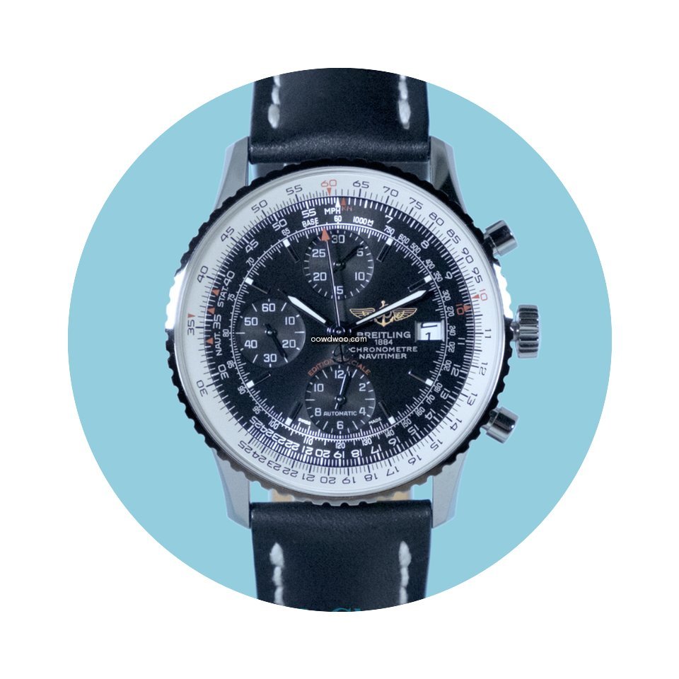 Breitling Navitimer Heritage Index schwa...