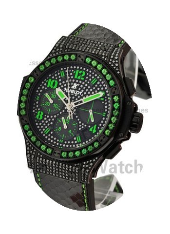 Hublot Big Bang Black Fluo Green...
