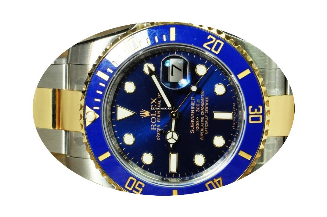 Rolex Submariner Date Blue Never Worn Bo...