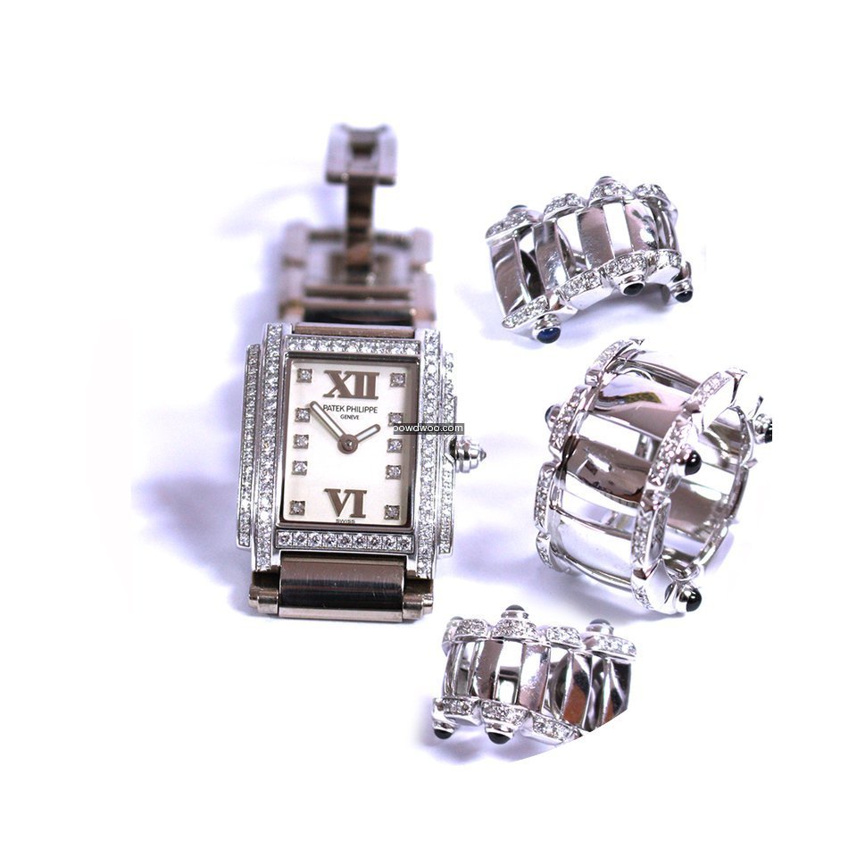 Patek Philippe Twenty~4 Watch Earring an...