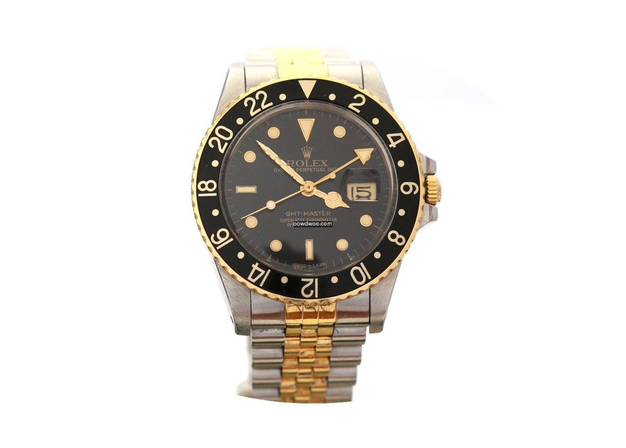 Rolex GMT MASTER 16753 Never Polish...