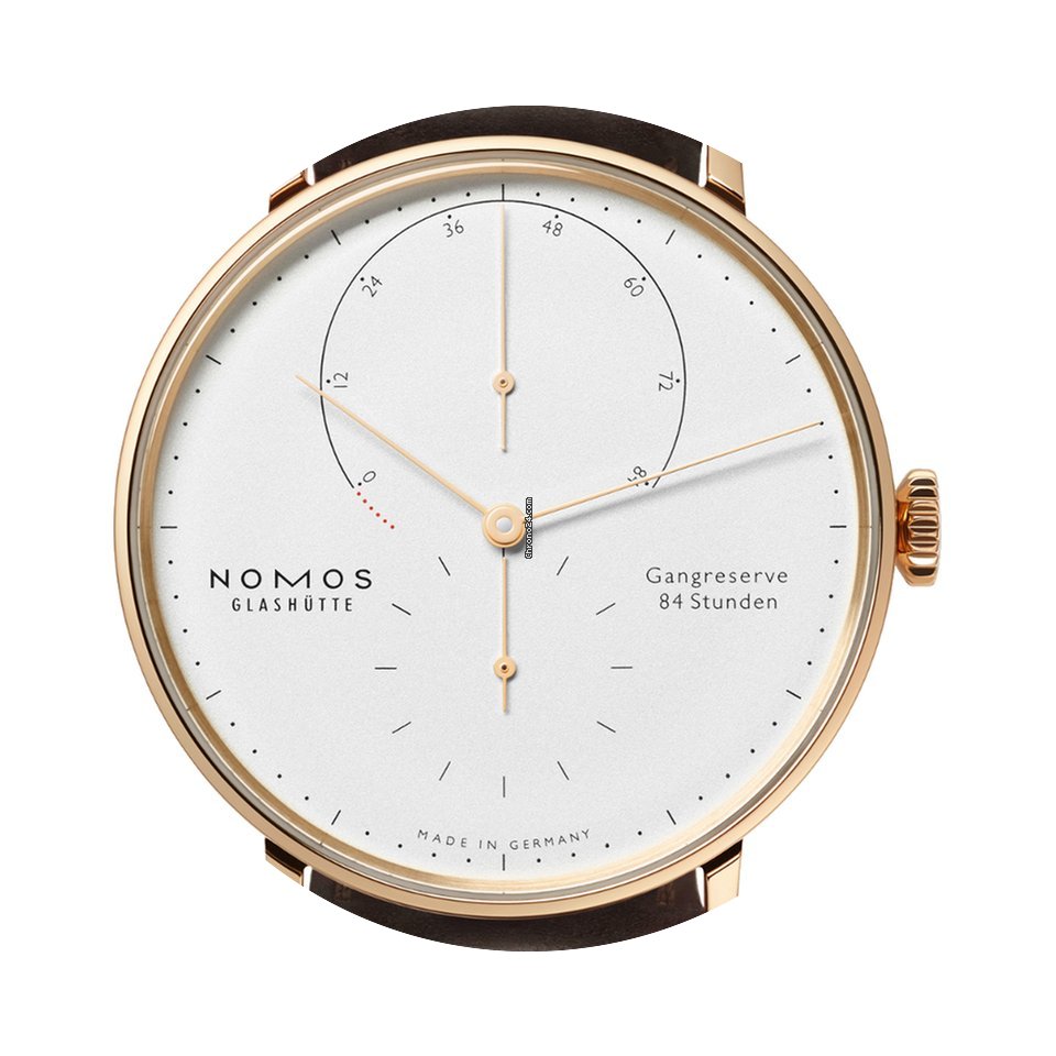 Nomos Glashütte Lambda 39 Saphirglasbod...